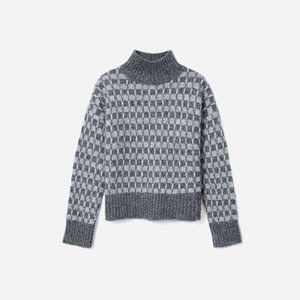 NWT Everlane The Cloud Turtleneck Heathered Charcoal (M)